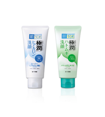 Sữa Rửa Mặt Hada Labo Gokujyun  Face Wash 100g - Hỗ Trợ Da Nhờn Mụn