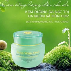 Kem dưỡng Tenamyd Fresh White Sand Skin Harmonizing Oil Free Cream 60g