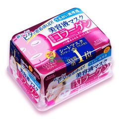 Mặt nạ Kose Clear Turn Essence Mask 30 miếng - Màu xanh