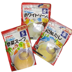 Bột Dashi Pigeon các vị cho bé 50g - Gà Phô Mai