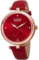 Đồng hồ Nữ Burgi Women's BUR151RD Rose Gold Quartz Watch 37mm