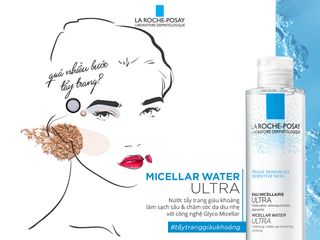 (Fullbox) Nước Tẩy Trang La Roche Posay 400ml Cho Da Nhạy Cảm Chính hãng