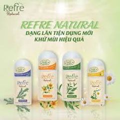 Lăn khử mùi Refre Natural 40ml chiết xuất từ thiên nhiên