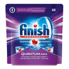 Túi 60 viên rửa chén Finish Quantum Max QT025459