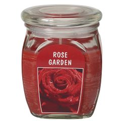 Hũ nến thơm tinh dầu Bolsius 305g QT024372 vườn hoa hồng