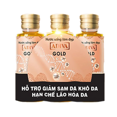 Nước Uống Làm Đẹp Da ADIVA Gold Block 3 Chai