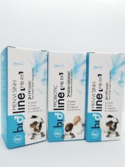 Combo 3 hộp men vi sinh dành cho chó mèo Bioline MB R9