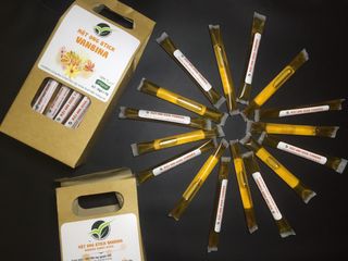 Mật Ong Stick Vanbina Nguyên Chất 100% - Hỗ Trợ Tiêu Hóa, Dinh Dưỡng Cao, Tiện Dụng Khi Du Lịch, Chất Lượng Xuất Khẩu 30g x 30g
