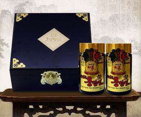 Cao Hồng Sâm Hàn Quốc Hộp Gỗ Đen 250g x 2 Lọ - Tăng Cường Sức Khỏe, Giảm Stress, Tốt Cho Tim Mạch