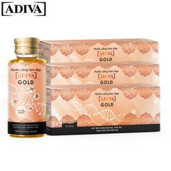 Combo 3 Nước Uống Hỗ Trợ Làm Đẹp Collagen Gold ADIVA 14 lọ x 30ml