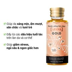 Combo 3 Nước Uống Hỗ Trợ Làm Đẹp Collagen Gold ADIVA 14 lọ x 30ml