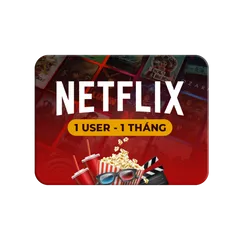 Tài khoản Netflix Premium for 1 User