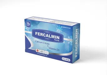 Fercalmin forte - Bổ sung canxi, vitamin và khoáng chất
