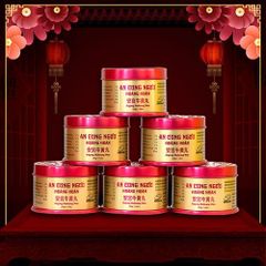 An Cung Hộp Thiếc Tròn Hộ Trợ Sức Khỏe Toàn Diện