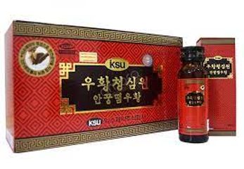 An Cung Ngưu Hoàng Hoàn IKSU Hàn Quốc hộp 10 chai x 50ml