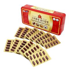 Combo 2 hộp Viên Hồng Sâm Đông Trùng Hạ Thảo Korea Insam - Thực Phẩm Bảo Vệ Sức Khỏe, Tăng Cường Sinh Lực, Giảm Mệt Mỏi
