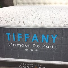 Đệm lò xo liên kết Tiffany 1m8x2m cao cấp Lasante chính hãng