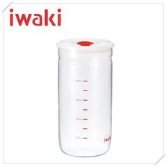 Hũ thủy tinh chịu nhiệt nắp hít Iwaki 1L cao Thương hiệu Nhật