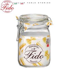 Hũ thủy tinh nắp cài Fido 1000ml Italy Bormioli Rocco chính hãng