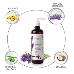 Sữa Tắm Oải Hương Làm Sạch Dịu Nhẹ Milaganics 500ml Shower Gel