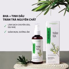 Sữa Rửa Mặt Giảm Mụn Tràm Trà Cho Da Nhạy Cảm Milaganics 100ml