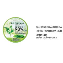 Gel Trà Xanh Cấp Ẩm Milaganics 300ml Green Tea Gel