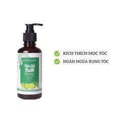 Dầu Gội Bưởi Hỗ Trợ Mọc Tóc Milaganics 250ml Grapefruit Shampoo