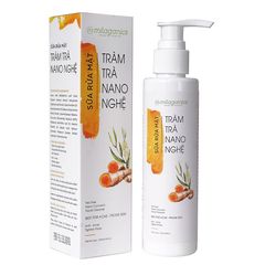 Sữa Rửa Mặt Tràm Trà Nano Nghệ Milaganics 135ml