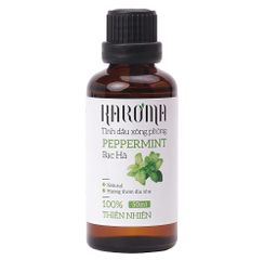 Tinh Dầu Xông Phòng Bạc Hà Peppermint Essential Oil Karoma 50ml