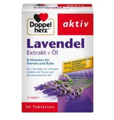 Viên Uống Đức Doppelherz Aktiv Lavendel Extrakt OI Hỗ Trợ Ngủ Ngon