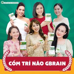 Cốm G-Brain Tăng Cường Tập Trung & Trí Nhớ - Hỗ Trợ Phát Triển Trí Tuệ Cho Trẻ Em Từ 2-18 Tuổi - Hộp 30 Gói 590.000đ