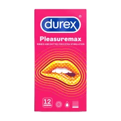 Bao cao su Durex Pleasuremax size lớn 56mm hộp 12 cái