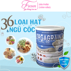 Sữa hạt Orgagrain 36 Loại Hạt Thuần Chay, Giàu Vitamin, Fecven