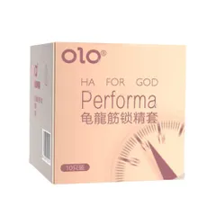 Bao cao su Olo 001 Performa Ha For God siêu mỏng hộp 10 cái