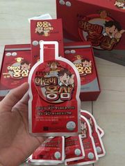 Nước Hồng Sâm Baby Ngón Tay Cái 30 Gói x 20ml - Tăng Trưởng Chiều Cao, Giúp Trẻ Hấp Thụ Dinh Dưỡng Tốt Hơn