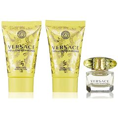 Set nước hoa nữ mini versace yellow diamond gel tắm lotion
