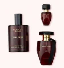 Set quà tặng nước hoa victoria secret very sexy 3 món edp body oil