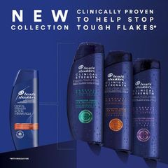 Dầu Gội Làm Sạch Gàu Head & Shoulders Clinical Strength 400ml - Giảm Ngứa và Kiểm Soát Dầu, Phục Hồi Da Đầu Khỏe Mạnh