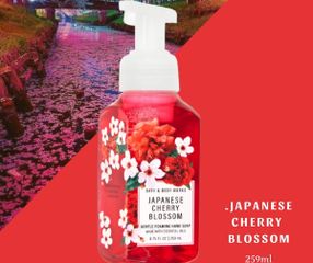 Nước rửa tay tạo bọt Bath & Body Works Japanese Cherry Blossom chai 259ml