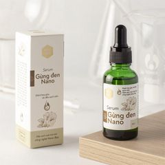 Serum Gừng Đen Nano Mộc Nhu 30ml - Giải Quyết Gàu, Nấm Da Đầu, Tăng Cường Sức Khỏe Tóc Tự Nhiên