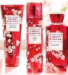 Set tắm dưỡng xịt thơm japanese cherry blossom phiên bản giới hạn