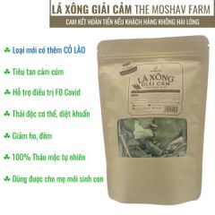 Set 4 Túi Lá Xông Giải Cảm The Moshav Farm