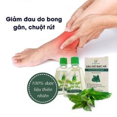Dầu gió bạc hà The Moshav Farm - Combo 2 Hộp
