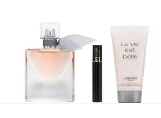 Giftset nước hoa Lancome sữa dưỡng thể mascara phiên bản giới hạn