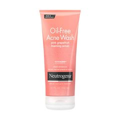 Sữa Rửa Mặt Bưởi Hồng Neutrogena Oil-Free 198ml - Tẩy Tế Bào Chết, Giảm Mụn, Cân Bằng Dầu, Làn Da Khỏe Mạnh
