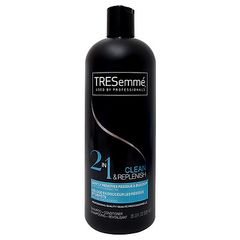 Dầu gội tresemme 828ml usa _cleanse and replenish 2 in 1 xanh dương