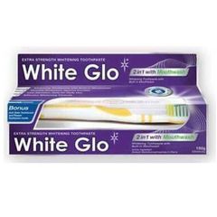 Kem đánh răng whiteglo 2in1 with mouthwash 150g