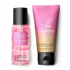 Set xịt thơm và dưỡng thể victoria secrect pure seduction 75ml