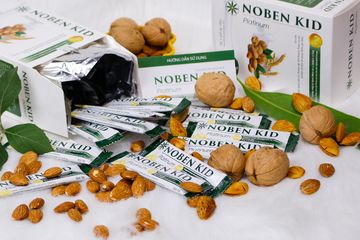 Cốm Trí Não Noben Kid hộp 30 gói dạng cốm