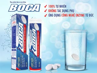 Viên Sủi Boca Hỗ Trợ Xương Khớp Tuýp 20 Viên